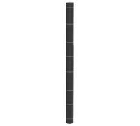 vidaXL Membrane Anti-Mauvaises Herbes Noir 1,5x25 m PP