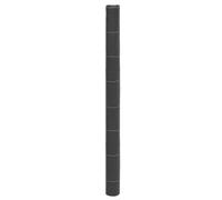 vidaXL Membrane anti-mauvaises herbes 1,5x50 m PP Noir