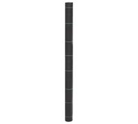 vidaXL Membrane anti-mauvaises-herbes Noire 1,5 x 50 m PP