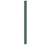 vidaXL Membrane anti-mauvaises herbes vert 2x100 m PP