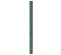 vidaXL Membrane anti-mauvaises herbes vert 2x200 m PP