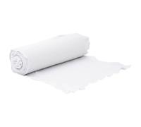vidaXL Membrane géotextile blanc 1 x 10 m – fibre de polyester, tissu de drainage