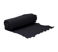 vidaXL Membrane géotextile noir 1 x 50 m fibre de polyester