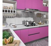 Film autoadhésif pour meubles Violet brillant 500x90 cm PVC
