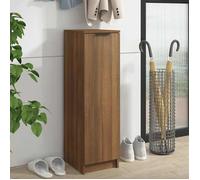 vidaXL Meuble à chaussures Chêne marron 30x35x100 cm Bois d'ingénierie 817107