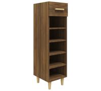 Meuble à chaussures Chêne marron 30x35x105 cm Bois d ingénierie chêne marron G