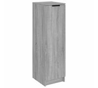 vidaXL Meuble à chaussures Sonoma gris 30x35x100 cm Bois d'ingénierie 817106