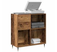 vidaXL Meuble à vinyles Bois Ancien 85 x 38 x 89 cm Bois d'ingénierie