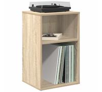 vidaXL Meuble à vinyles Chêne Sonoma 38 x 33 x 61 cm Bois d'ingénierie
