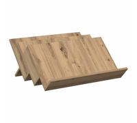 vidaXL Meuble d'appoint avec étagère Chêne artisanal 65 x 57,5 x 42 cm