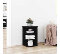 Armoire Latérale Table d'Appoint Rangement Gris Béton Bois d'Ingénierie vidaXL
