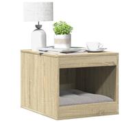 vidaXL Meuble de bac à litière pour chat chêne sonoma bois ingénierie 857762