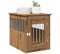Vidaxl Meuble De Cage Pour Chiens Chêne Artisanal 55x75x65 Cm