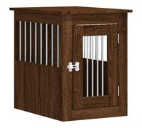 vidaXL Meuble de Cage pour Chiens chêne Marron 45x62x59 cm