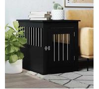 vidaXL Meuble de cage pour chiens 838317 – Niche avec porte verrouillable, table d'appoint salon