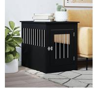 vidaXL Meuble de Cage pour Chiens, Niche pour Chiens avec Porte Verrouillable, Maison pour Chien, Table d'Appoint Salon, 838324