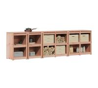 vidaXL Meuble de Cuisine d'extérieur MEPPEL 4 pc Douglas Naturel