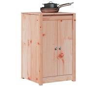 vidaXL Meuble de Cuisine d'extérieur MEPPEL Blanc 55 x 55 x 92 cm