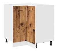 vidaXL Meuble de cuisine Lyon – Bois ancien (bois d'ingénierie) 75,5×75,5×81,5 cm 856095