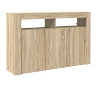 Vidaxl Meuble De Rangement Chêne Sonoma Bois D'ingénierie 116 X 30 X 75 Cm