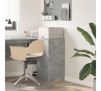 Vidaxl Meuble De Rangement Gris Gris Béton Gris