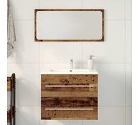 Vidaxl Meuble De Salle De Bain Vieux Bois 60x38,5x48 Cm