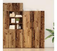 vidaXL Meuble Haut Bois Ancien 45x42.5x185 cm Bois d'ingénierie