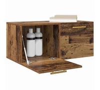 vidaXL Meuble Mural 80 x 36.5 x 35 cm Bois d'ingénierie Bois Ancien