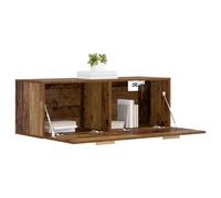 vidaXL Meuble Mural Bois Ancien 100 x 36,5 x 35 cm Bois d'ingénierie,