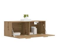 vidaXL Meuble Mural Chêne Artisanal 100 x 36,5 x 35 cm,