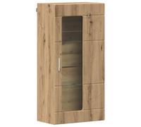 vidaXL Meuble Mural chêne Artisanal 55 x 29 x 100 cm Bois d'ingénierie, Organisateurs stylés, Meuble Moderne pour Salon, Solutions de Rangement, armoires contemporaines, idées Design minimalistes