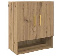 Vidaxl Meuble Mural Chêne Artisanal 60 X 31 X 70 Cm Bois D'ingénierie