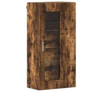 vidaXL Meuble Mural Chêne fumé 55 x 29 x 100 cm Bois d'ingénierie, Organisateurs stylés, Meuble Moderne pour Salon, Solutions de Rangement, armoires contemporaines, idées Design minimalistes