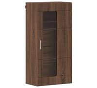 vidaXL Meuble Mural Chêne Marron 55 x 29 x 100 cm Bois d'ingénierie, Organisateurs stylés, Meuble Moderne pour Salon, Solutions de Rangement, armoires contemporaines, idées Design minimalistes