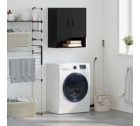 Vidaxl Meuble Mural Chêne Noir 60 X 31 X 70 Cm Bois D'ingénierie