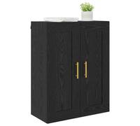 vidaXL Meuble Mural Chêne Noir 69,5 x 34 x 90 cm Bois d'ingénierie, Salon, armoires murales Modernes, Solutions de Rangement Robustes, espaces Gain de Place, Organisation intérieure épurée