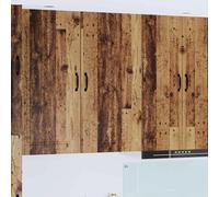 vidaXL Meuble mural de cuisine avec porte Bois Ancien 50 x 31 x 100 cm