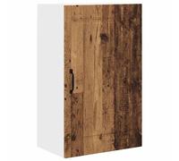 vidaXL Meuble mural de cuisine avec porte Bois Ancien 50 x 31 x 80 cm
