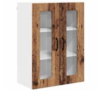 vidaXL Meuble mural de cuisine avec porte Bois Ancien 60 x 31 x 80 cm