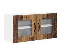 vidaXL Meuble mural de cuisine avec porte Bois Ancien 80 x 31 x 40 cm