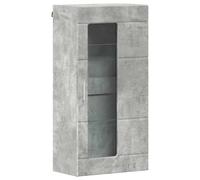 vidaXL Meuble Mural Gris béton 55 x 29 x 100 cm Bois d'ingénierie, Organisateurs stylés, Meuble Moderne pour Salon, Solutions de Rangement, armoires contemporaines, idées Design minimalistes