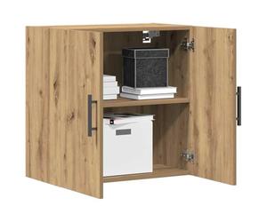 vidaXL Meuble Mural Montage Mural Chêne Artisanal 60 x 31,5 x 60 cm, Salon, Solutions de Rangement Modernes, étagères murales Robustes, Armoire compacte, Organisateur, unités décoratives