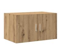 Meuble mural - Chêne artisan - 70x42,5x40 cm - 2 portes - Finition mat