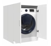 vidaXL Armoire pour lave‑linge Lot 1 Bois contreplaqué 71x71,5x91,5 cm Murale Blanc