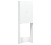 Meuble pour machine à laver Blanc 64x25,5x190 cm