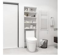 vidaXL Meuble pour machine à laver 808404 Blanc 64x24x190 cm