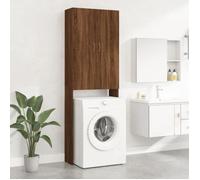 vidaXL Meuble pour machine à laver Chêne marron 64x25,5x190 cm 813193