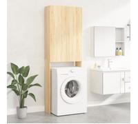 vidaXL Meuble pour machine à laver 808416 – Chêne sonoma 64x25,5x190 cm
