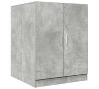vidaXL Meuble pour machine à laver Gris béton 70,5x71,5x91,5 cm