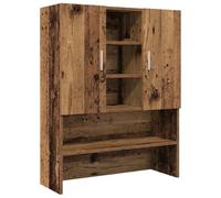 Meuble pour machine à laver vieux bois 70,5x25,5x90 cm